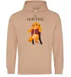 Женская толстовка (худи) Король Лев Сімба Песочный фото