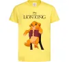 Детская футболка Король Лев Сімба Лимонный фото