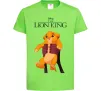 Детская футболка Король Лев Сімба Лаймовый фото