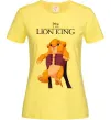 Жіноча футболка Король Лев Сімба Лимонний фото