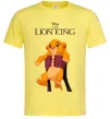 Чоловіча футболка Король Лев Сімба Лимонний фото