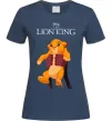 Жіноча футболка Король Лев Сімба Темно-синій фото