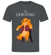 Чоловіча футболка Король Лев Сімба Графіт фото