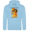 Жіноча толстовка (худі) Король Лев персонажі Блакитний фото