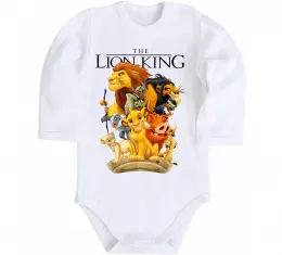 Детский боди Король Лев персонажі Белый фото