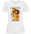 Женская футболка Король Лев персонажі Белый фото