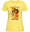 Женская футболка Король Лев персонажі Лимонный фото