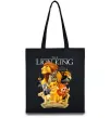 Эко-сумка Король Лев персонажі Черный Эко-сумка Король Лев персонажі Черный фото