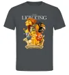 Чоловіча футболка Король Лев персонажі Графіт фото