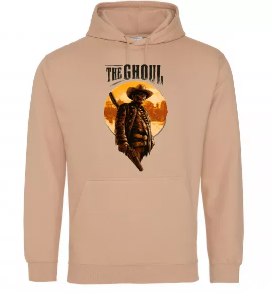 Мужская толстовка (худи) The ghoul Песочный фото