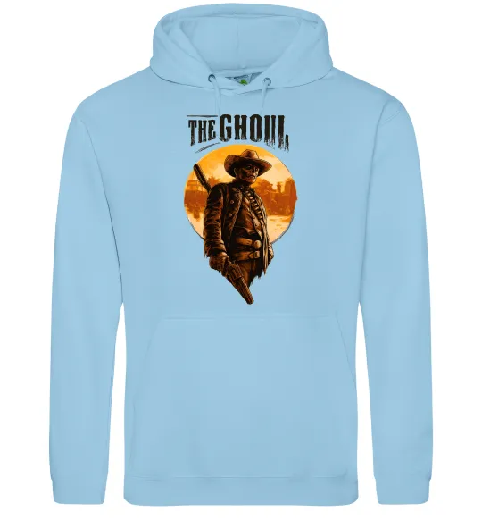 Жіноча толстовка (худі) The ghoul Блакитний фото