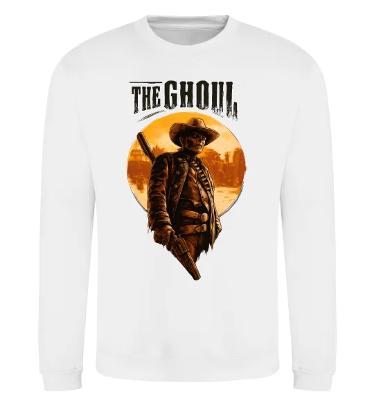 Світшот The ghoul Білий фото