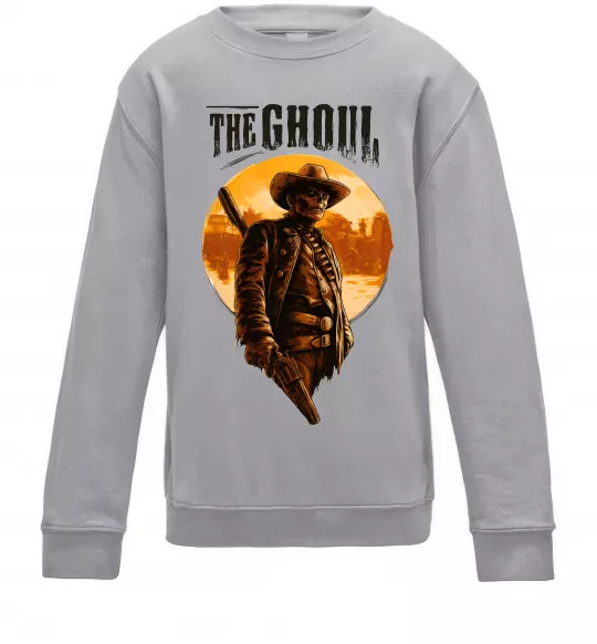 Дитячий світшот The ghoul Сірий меланж фото