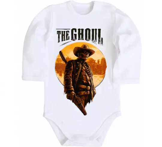 Дитячий бодік The ghoul Білий фото