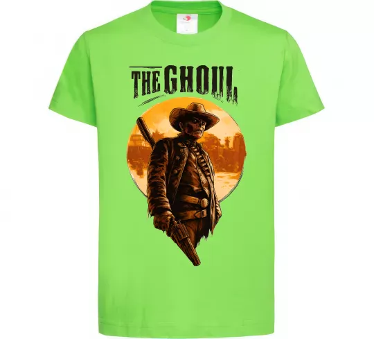 Детская футболка The ghoul Лаймовый фото
