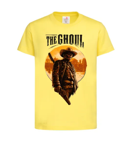 Детская футболка The ghoul Лимонный фото