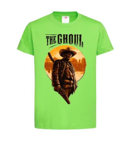 Детская футболка The ghoul Лаймовый фото