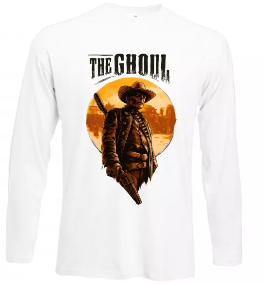 Лонгслив The ghoul Белый фото
