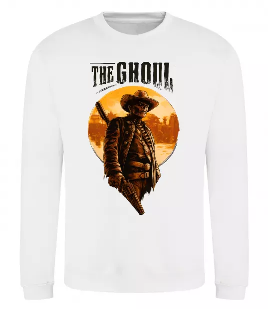 Свитшот The ghoul Белый фото