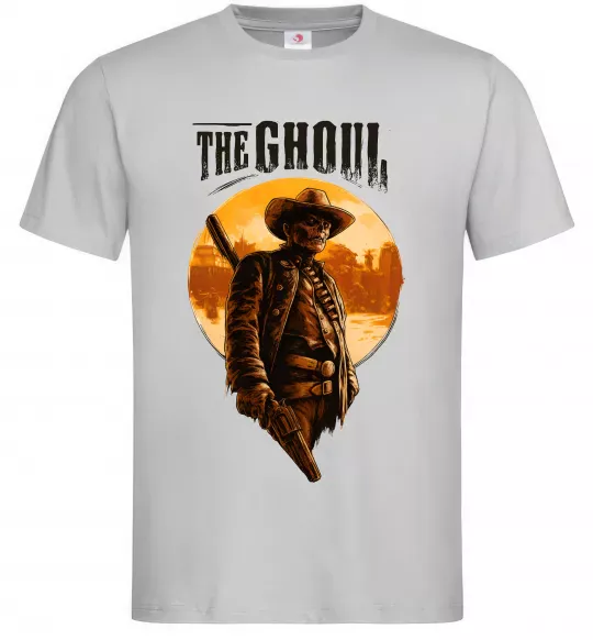 Мужская футболка The ghoul Серый фото