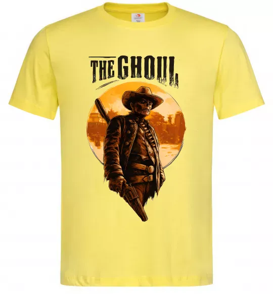 Мужская футболка The ghoul Лимонный фото