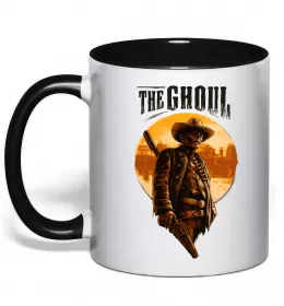 Чашка с цветной ручкой Fallout ghoul Красный фото Чашка с цветной ручкой Fallout ghoul Красный фото