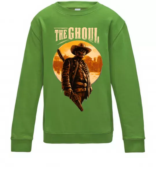 Дитячий світшот The ghoul Лаймовий фото