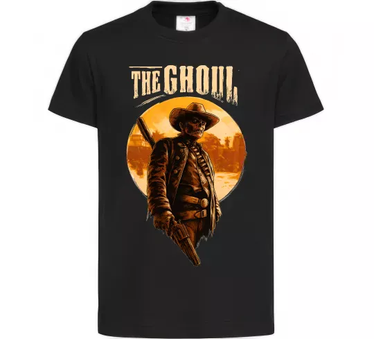 Детская футболка The ghoul Черный фото