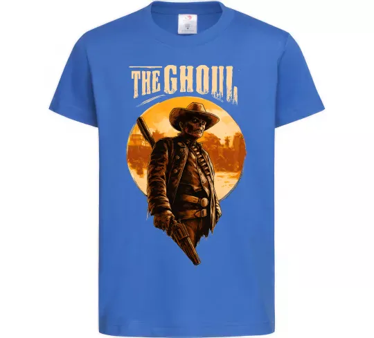 Детская футболка The ghoul Ярко-синий фото