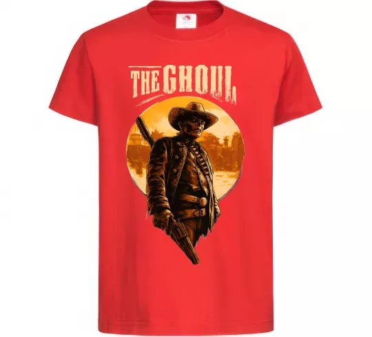Детская футболка The ghoul Красный фото