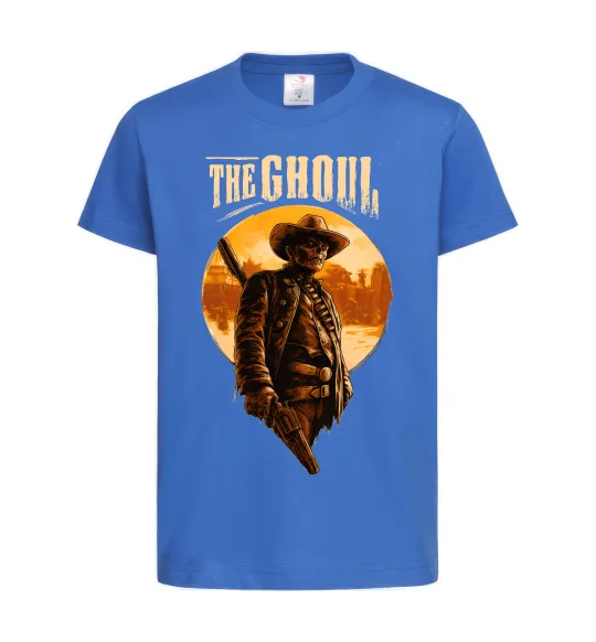Детская футболка The ghoul Ярко-синий фото