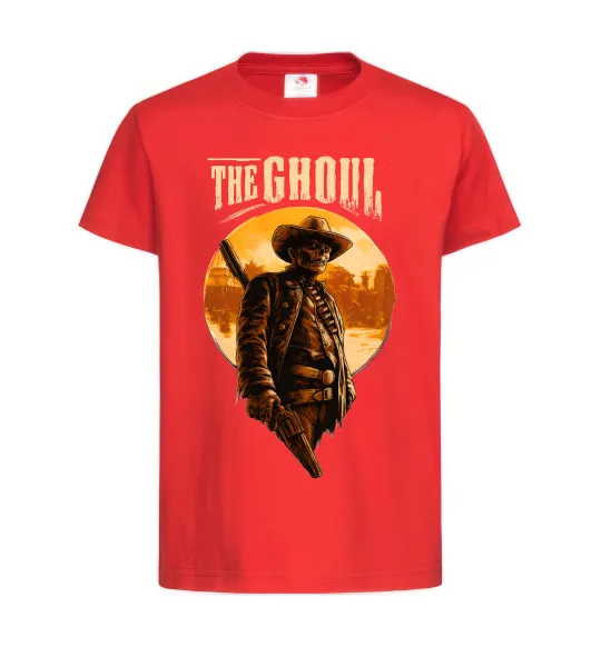 Детская футболка The ghoul Красный фото