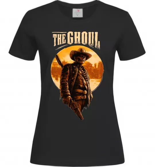 Женская футболка The ghoul Черный фото