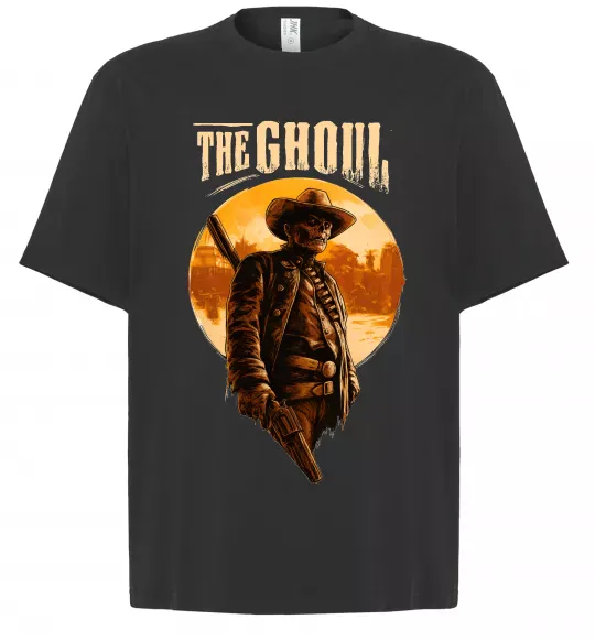 Футболка Оверсайз The ghoul Чорний фото