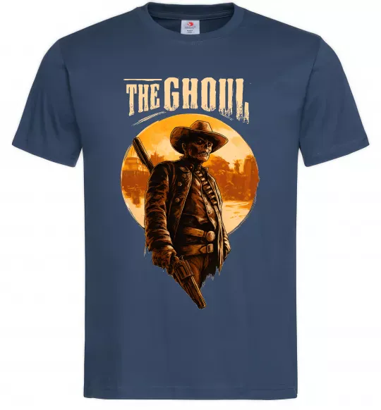 Мужская футболка The ghoul Темно-синий фото