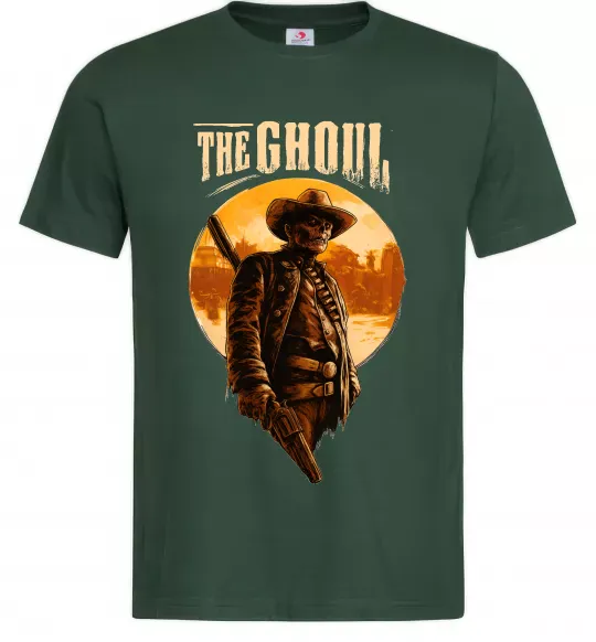 Мужская футболка The ghoul Темно-зеленый фото