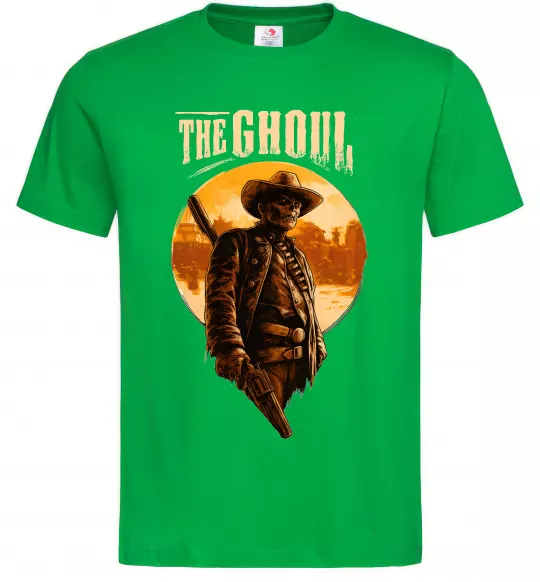 Мужская футболка The ghoul Зеленый фото