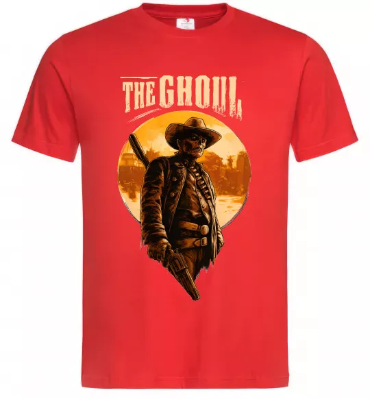 Мужская футболка The ghoul Красный фото