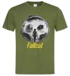 Мужская футболка Portal Fallout Оливковый фото