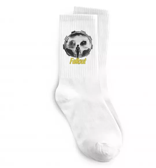 Носки Portal Fallout Белый фото