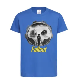 Детская футболка Portal Fallout Ярко-синий фото