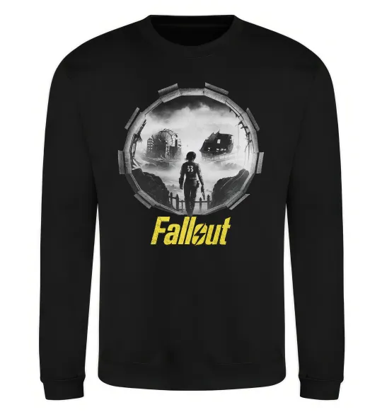 Світшот Portal Fallout Чорний фото