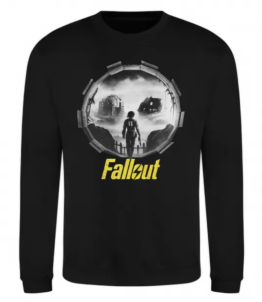 Світшот Portal Fallout Чорний фото