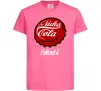 Детская футболка Nuka cola Ярко-розовый фото