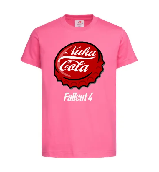 Детская футболка Nuka cola Ярко-розовый фото