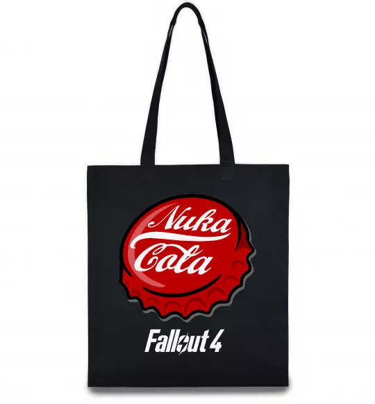 Еко-сумка Nuka cola Чорний фото