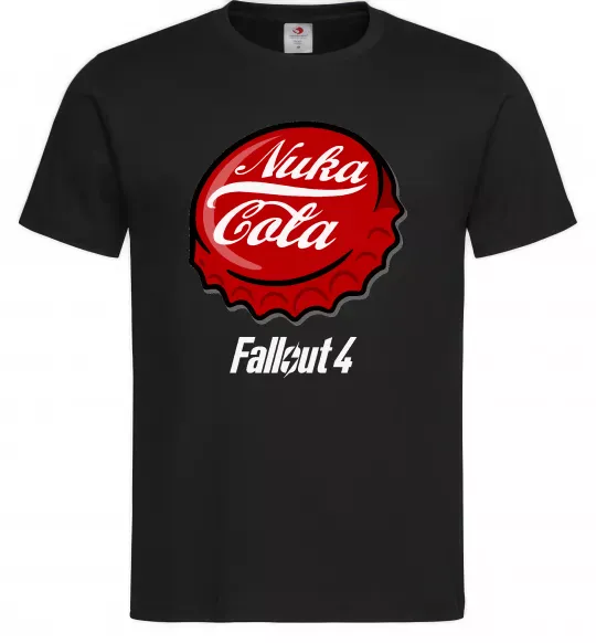 Мужская футболка Nuka cola Черный фото