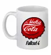 Чашка керамічна Nuka cola Білий фото