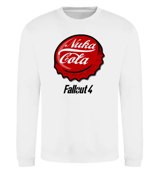 Світшот Nuka cola Білий фото