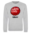 Світшот Nuka cola Сірий меланж фото
